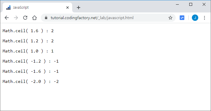 Js math round