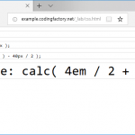 CSS / calc() - 속성값을 사칙연산으로 정할 수 있게 하는 함수