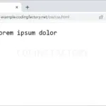 CSS / Reference / content