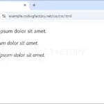 CSS / Reference / font-style