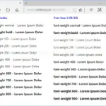 CSS / Reference / font-weight