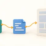 라이브러리 파일과 실행 코드가 순서대로 HTML 문서에 연결되는 문자 없는 그림
