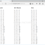 PHP / Tutorial / 반복문 / while, do-while, for